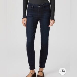 PAIGE Women's Deep Indigo Skinny Jeans